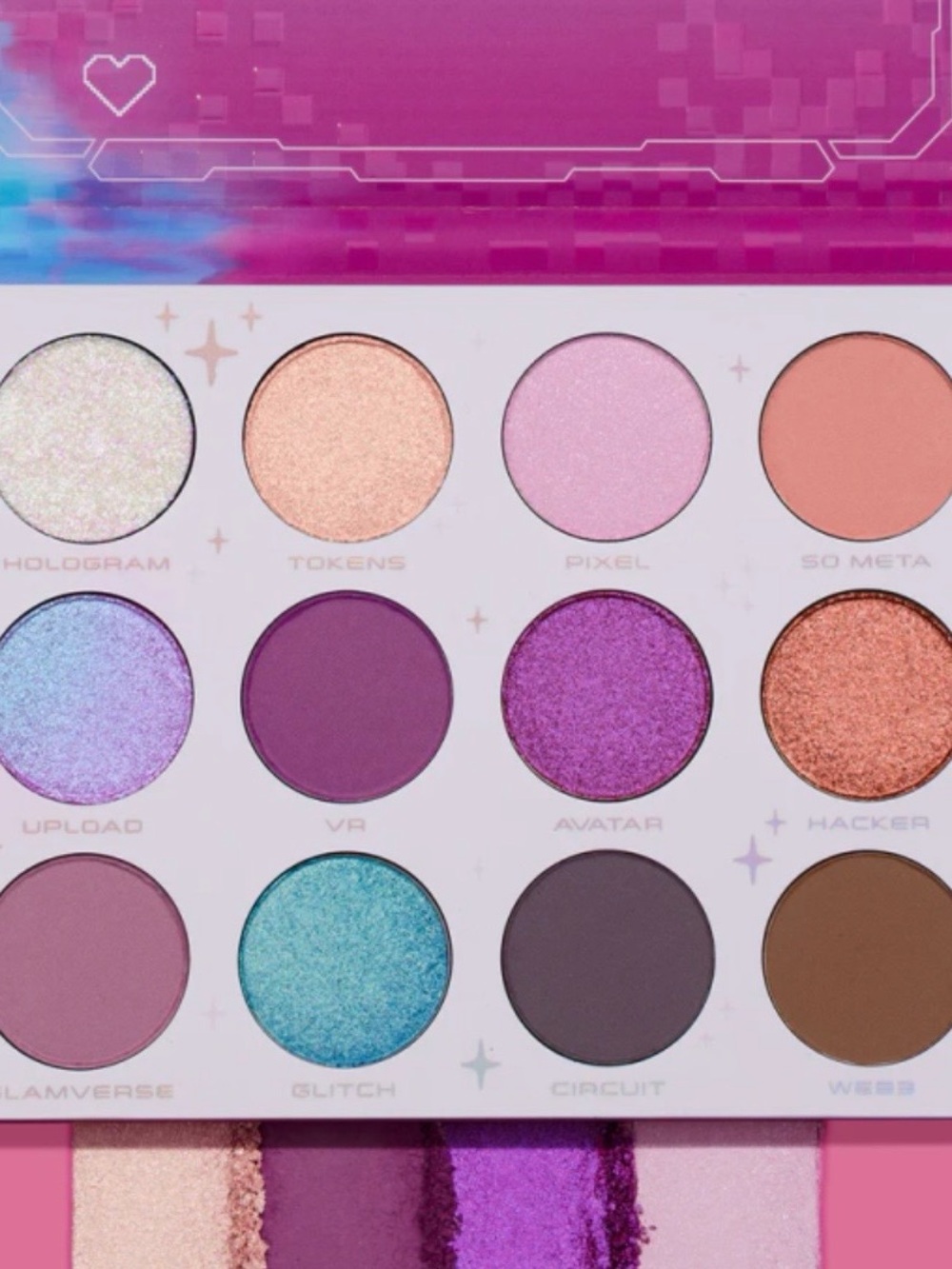 Color Pop Ctrl+alt+glam 12-Color Eyeshadow Palette